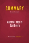 Image for Summary of Another Man&#39;s Sombrero: A Conservative Broadcaster&#39;s Undercover Journey Across the Mexican Border - Darrell Ankarlo