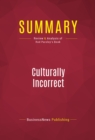 Image for Summary of Culturally Incorrect: How Clashing Worldviews Affect Your Future - Rod Parsley