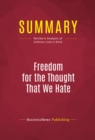 Image for Summary of Freedom for the Thought That We Hate: A Biography of the First Amendment - Anthony Lewis