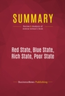 Image for Summary of Red State, Blue State, Rich State, Poor State: Why Americans Vote the Way They Do - Andrew Gelman