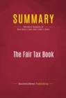 Image for Summary of The FairTax Book: Saying Goodbye to the Income Tax and the IRS - Neal Boortz and John Linder