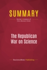 Image for Summary of The Republican War on Science - Chris Mooney