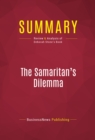 Image for Summary of The Samaritan&#39;s Dilemma: Should Government Help Your Neighbor? - Deborah Stone