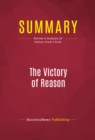 Image for Summary of The Victory of Reason: How Christianity Led to Freedom, Capitalism, and Western Success - Rodney Stark