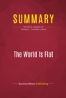 Image for Summary of The World Is Flat: A Brief History of the Twenty-First Century - Thomas L. Friedman