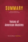 Image for Summary of Voices of American Muslims - Linda Brandi Cateura