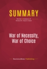 Image for Summary of War of Necessity, War of Choice: A Memoir of Two Iran Wars - Richard N. Haass