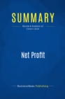Image for Summary : Net Profit - Peter S. Cohan: How to Invest and Compete in the Real World of Internet Business