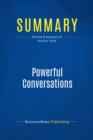 Image for Summary : Powerful Conversations - Phil Harkins: How High Impact Leaders Communicate