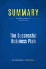 Image for Summary : The Successful Business Plan - Rhonda M. Abrams: Secrets and Strategies