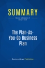Image for Summary : The Plan-as-you-go Business Plan - Tim Berry