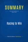 Image for Summary : Racing To Win - Joe Gibbs: Establish Your Game Plan For Success