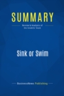 Image for Summary : Sink Or Swim - Milo Sindell and Thuy Sindell: New Job. New Boss. 12 Weeks To Get It Right