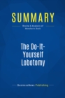 Image for Summary : The Do-It-Yourself Lobotomy - Tom Monahan: Open Your Mind To Greater Creative Thinking