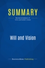 Image for Summary : Will And Vision - Gerard Tellis and Peter Golder: How Latecomers Grow To Dominate Markets