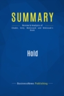 Image for Summary : Hold - Steve Chader, Jennice Doty, Jim Mckissack and Linda Mckissack: How To Find, Buy, and Rent Houses For Wealth
