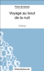 Image for Voyage au bout de la nuit de Celine (Fiche de lecture): Analyse complete de l&#39;oeuvre