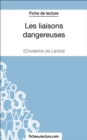 Image for Les liaisons dangereuses de Choderlos de Laclos (Fiche de lecture): Analyse complete de l&#39;oeuvre