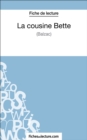 Image for La cousine Bette de Balzac (Fiche de lecture): Analyse complete de l&#39;oeuvre
