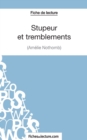 Image for Stupeur et tremblements d&#39;Am?lie Nothomb (Fiche de lecture) : Analyse compl?te de l&#39;oeuvre