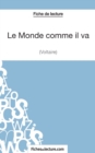 Image for Le Monde comme il va de Voltaire (Fiche de lecture) : Analyse compl?te de l&#39;oeuvre