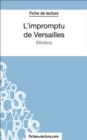 Image for L&#39;impromptu de Versailles: Analyse complete de l&#39;A uvre