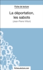 Image for La deportation, les sabots: Analyse complete de l&#39;A uvre.