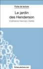 Image for Le jardin des Henderson: Analyse complete de l&#39;A uvre