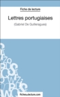 Image for Lettres portuguaises: Analyse complete de l&#39;A uvre