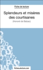 Image for Splendeurs et miseres des courtisanes: Analyse complete de l&#39;A uvre