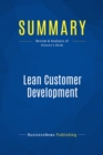 Image for Summary : Lean Customer Development - Cindy Alvarez: Building Products Your Customers Will Buy
