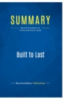 Image for Summary : Built to Last:Review and Analysis of Collins and Porras&#39; Book