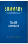Image for Summary : The HR Scorecard:Review and Analysis of Becker, Huselid and Ulrich&#39;s Book