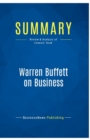 Image for Summary : Warren Buffett on Business:Review and Analysis of Connors&#39; Book