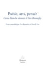 Image for Poesie, arts, pensee - Carte blanche