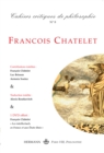 Image for Cahiers critiques de Philosophie n(deg)8: Francois Chatelet