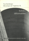 Image for Mecanique de l&#39;ingenieur, vol. 3: Solides deformables