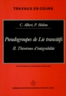 Image for Pseudogroupes de Lie transitifs. Vol. 2: Theoreme d&#39;integrabilite