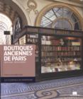 Image for Boutiques anciennes de Paris.