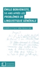 Image for Emile Benveniste: 50 ans apres les Problemes de linguistique generale