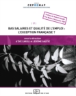 Image for Bas salaires et qualite de l&#39;emploi : l&#39;exception francaise ?