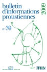 Image for Bulletin d&#39;informations proustiennes n(deg) 39