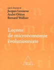 Image for Lecons de microeconomie evolutionniste