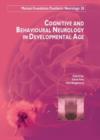 Image for Cognitive &amp; Behavioural Neurology in Developemental Age