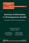 Image for Systemes d&#39;information et developpement durable: economie, societe et environnement 
