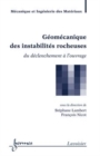 Image for Geomecanique des instabilites rocheuses: Serie Risques naturels