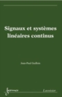 Image for Signaux et systemes lineaires continus