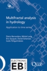 Image for Multifractal anlysis in hydrology [electronic resource]. 