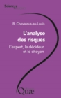 Image for L&#39;analyse des risques