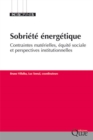 Image for Sobriété énergétique